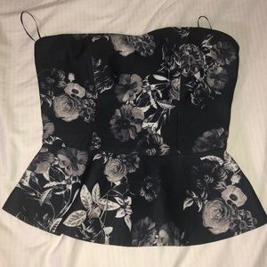 new sleeveless floral top